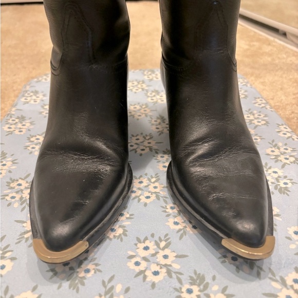 SCHUTZ Black Heeled Boots - Picture 2 of 5